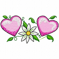 Flowers And Tree Embroidery Design 7 Flowers And Tree Embroidery Design 7